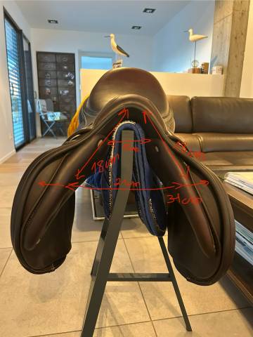 Sella da salto ostacoli Antar&egrave;s  17" - 2020