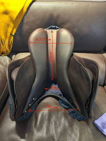 Sella da salto ostacoli Antar&egrave;s  17" - 2020