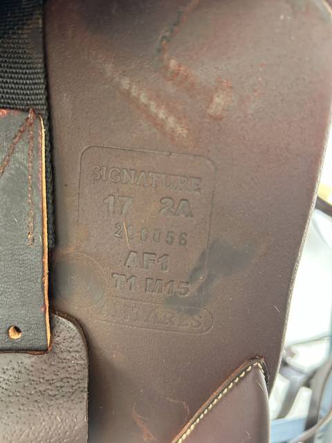 Sella da salto ostacoli Antar&egrave;s  17" - 2020