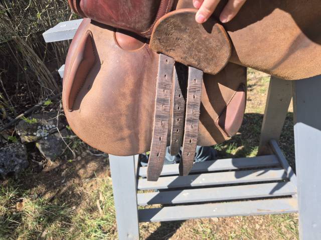 Sella mista  LGM modele ORIGINE Double quartiers 17.5" - 2019