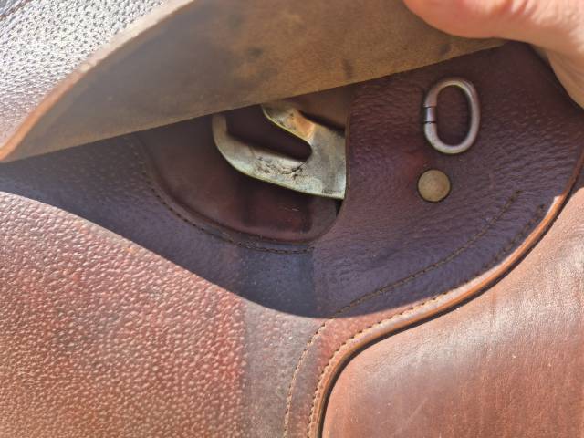 Sella mista  LGM modele ORIGINE Double quartiers 17.5" - 2019