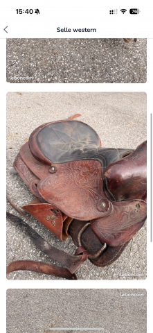 Sella mista Ronzon  16.5" - 2000