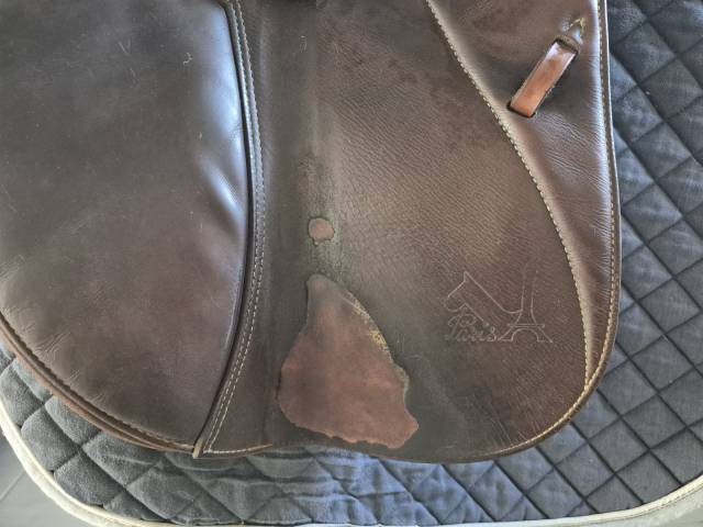 Sella da salto ostacoli Prestige Italia  17" - 2010