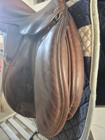 Sella da salto ostacoli Prestige Italia  17" - 2010