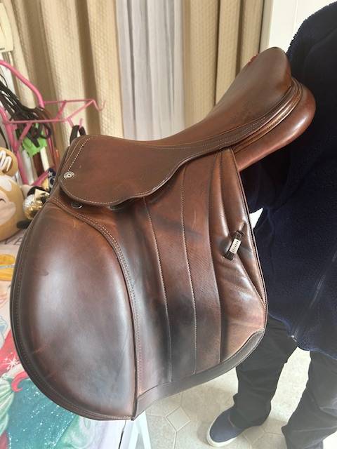 Sella da salto ostacoli Equipe  17.5" - 2018