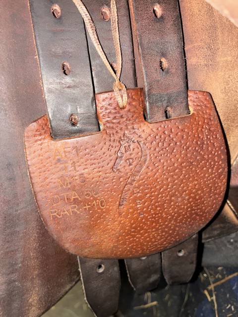 Sella da salto ostacoli Antar&egrave;s  17.5" - 2018