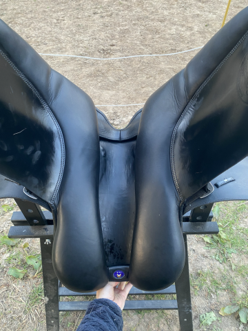 Sella da dressage Bates  17" - 2002