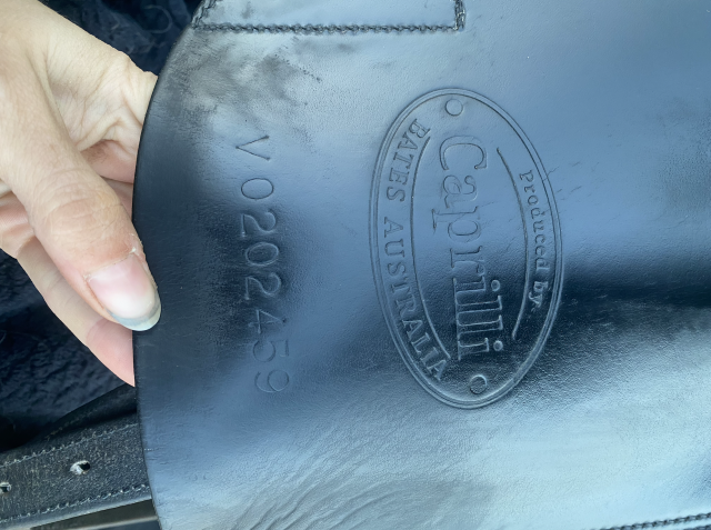 Sella da dressage Bates  17" - 2002