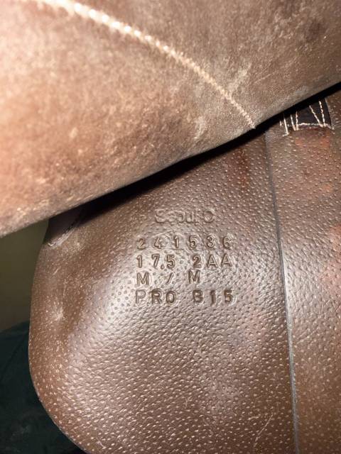 Sella da salto ostacoli Forestier  17.5" - 2024