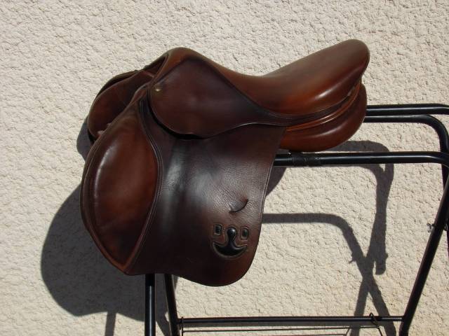 Sella da salto ostacoli Delgrange  16.5" - 2016