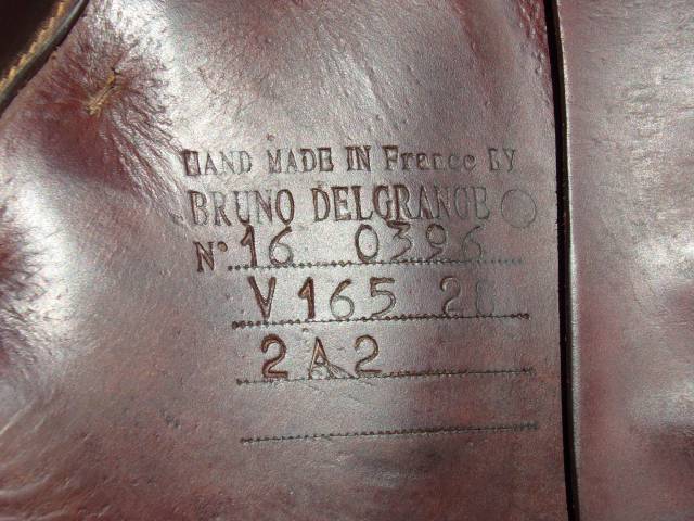 Sella da salto ostacoli Delgrange  16.5" - 2016