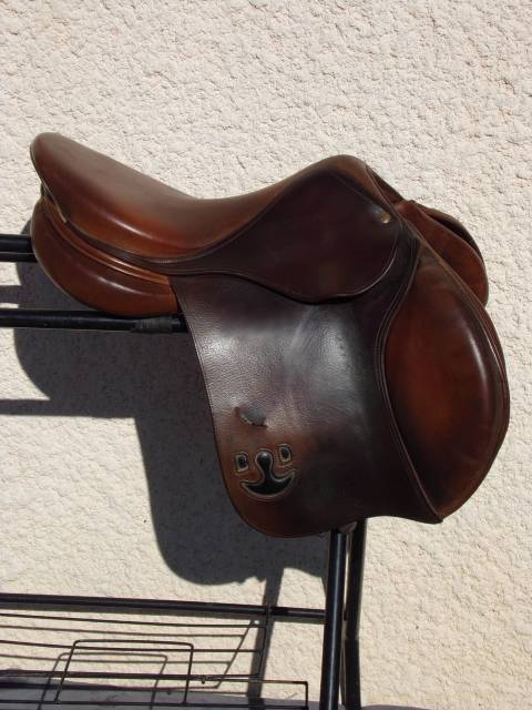 Sella da salto ostacoli Delgrange  16.5" - 2016