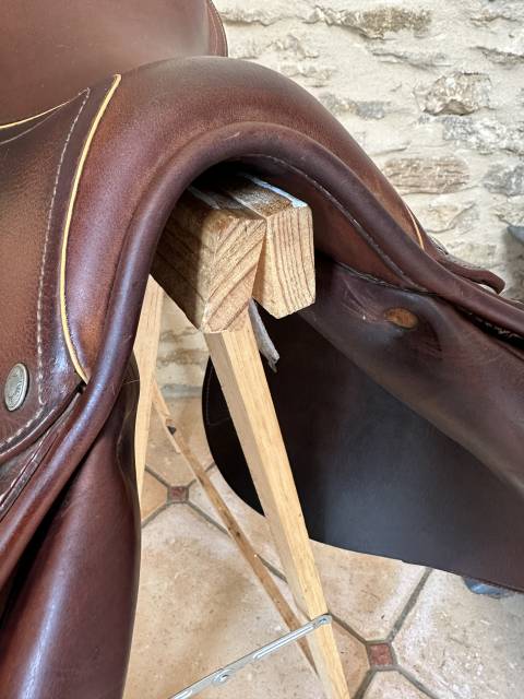 Sella da salto ostacoli Childeric FP 17.5" - 2013