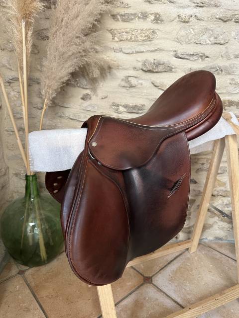 Sella da salto ostacoli Childeric FP 17.5" - 2013