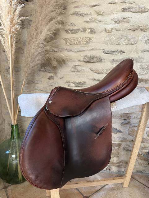 Sella da salto ostacoli Childeric FP 17.5" - 2013