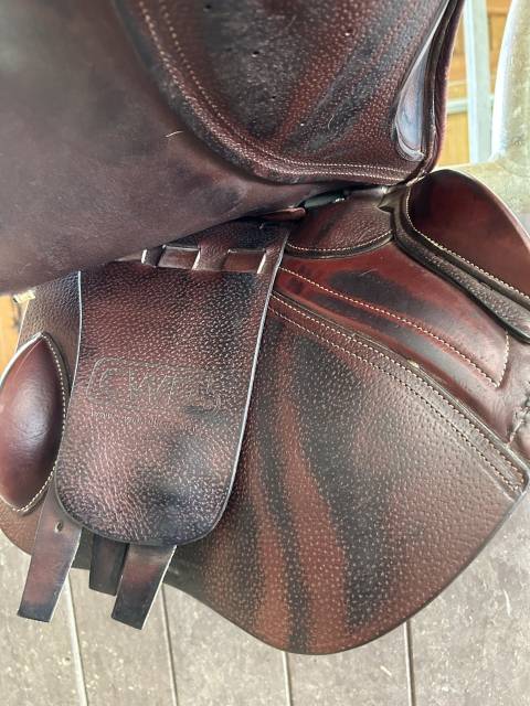 Sella da salto ostacoli CWD  17.5" - 2021