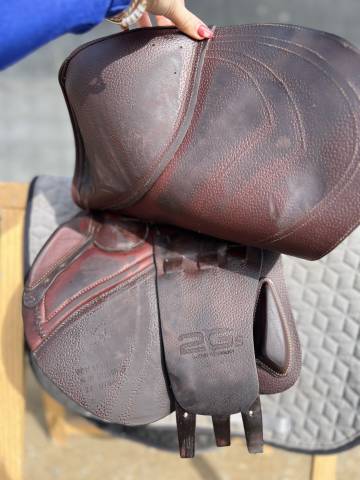 Sella da salto ostacoli CWD  17" - 2023