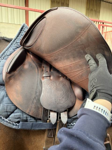 Sella da salto ostacoli Butet  17.5" - 2025