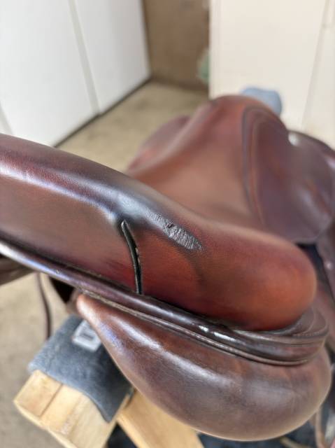 Sella da salto ostacoli CWD  17.5" - 2018