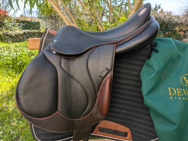 Sella da cross Devoucoux  17" - 2015