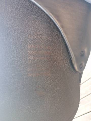 Sella da dressage Devoucoux  17" - 2022