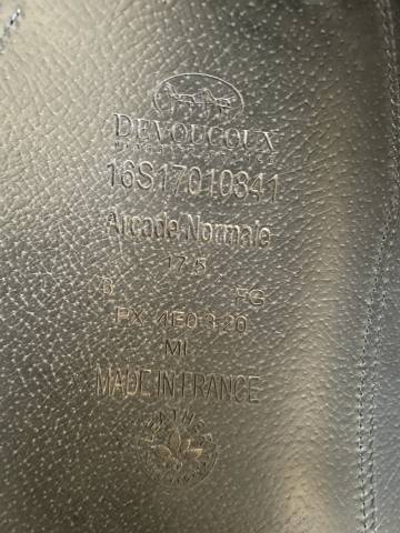 Sella da dressage Devoucoux  17.5" - 2016