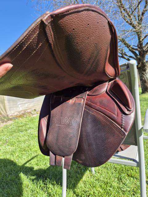 Sella da salto ostacoli CWD  17" - 2016