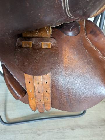 Sella da salto ostacoli Delgrange  17" - 2009