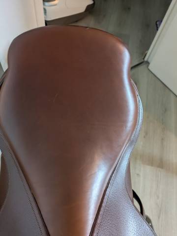 Sella da salto ostacoli Delgrange  17" - 2009