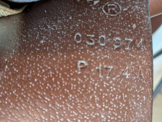 Sella da salto ostacoli Delgrange  17" - 2009