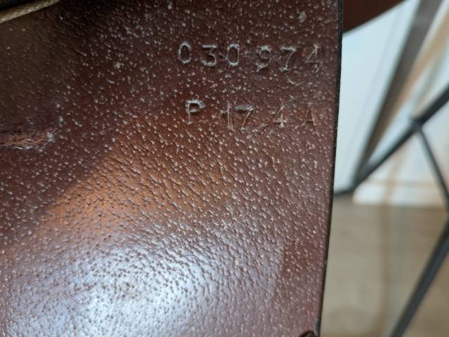 Sella da salto ostacoli Delgrange  17" - 2009