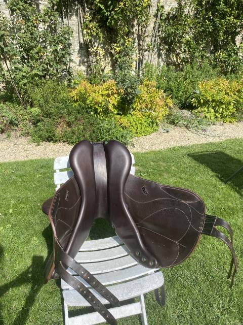 Sella da cross Devoucoux  17.5" - 2009