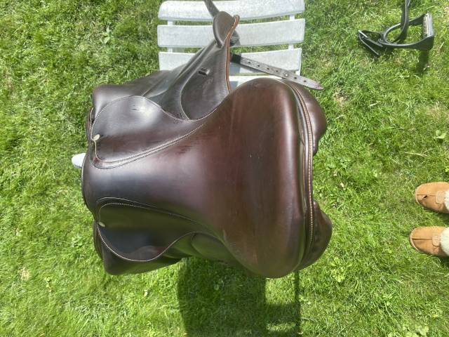 Sella da cross Devoucoux  17.5" - 2009