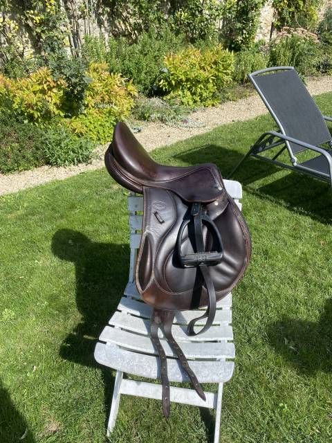 Sella da cross Devoucoux  17.5" - 2009