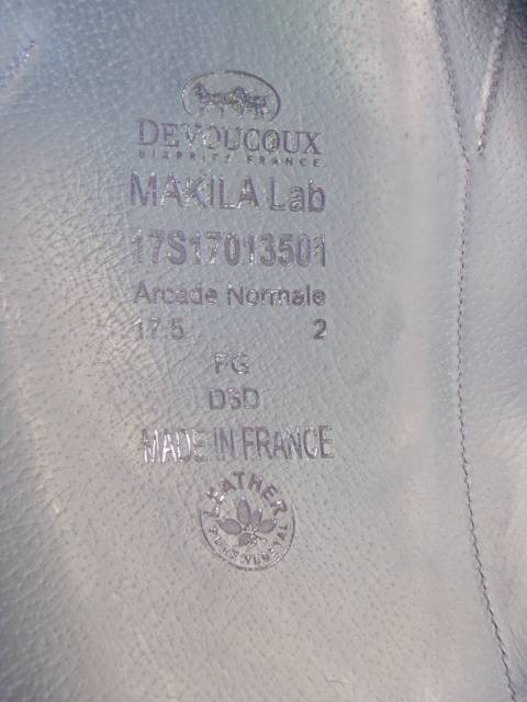 Sella da dressage Devoucoux  17.5" - 2017