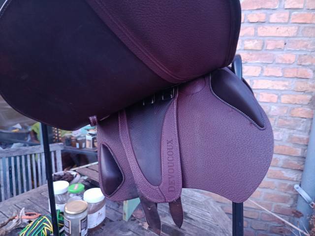 Sella mista Devoucoux  18.5" - 2023
