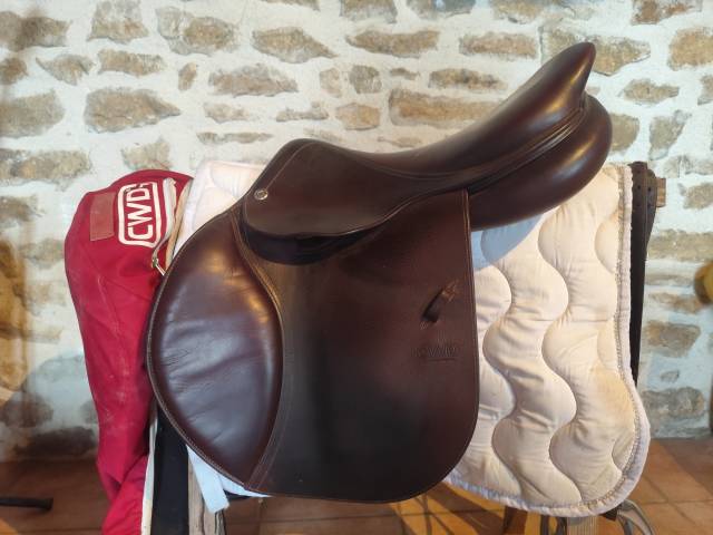 Sella da salto ostacoli CWD  17.5" - 2018