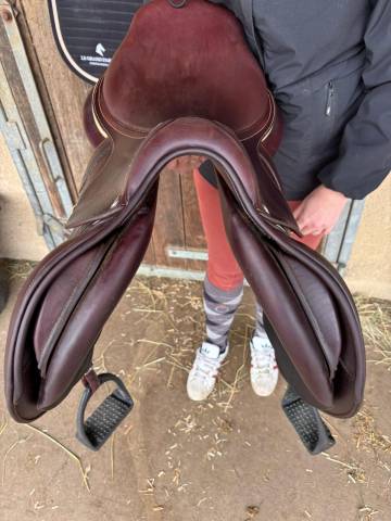 Sella da salto ostacoli CWD  17.5" - 2019