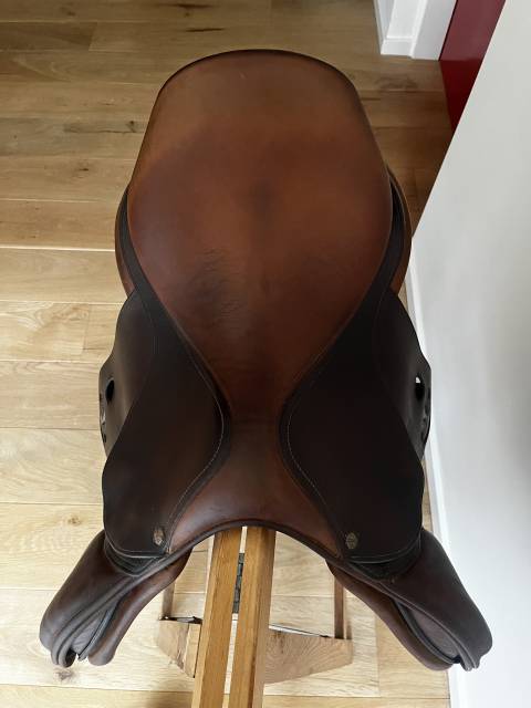 Sella da salto ostacoli Delgrange  17.5" - 2021