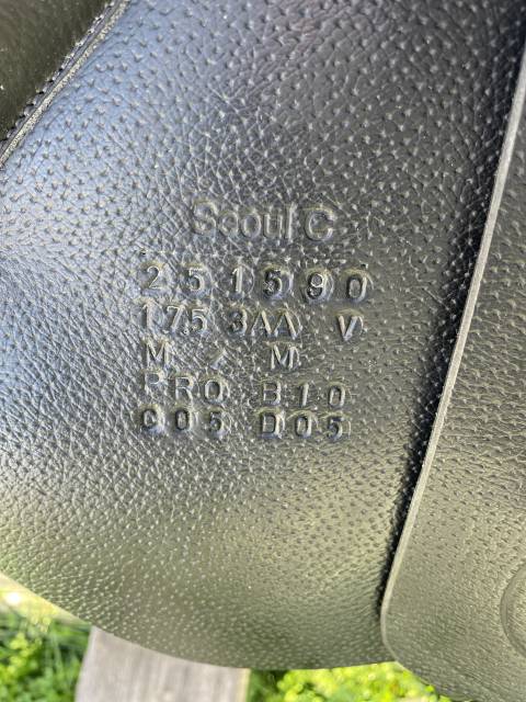 Sella da salto ostacoli Forestier  17.5" - 2025