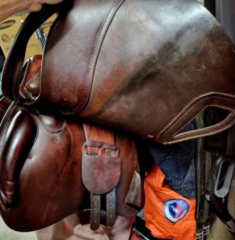 Sella da salto ostacoli Fleur de Lys  18" - 2019