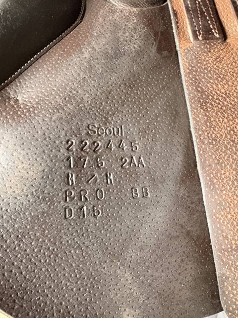 Sella mista Forestier  17.5" - 2023