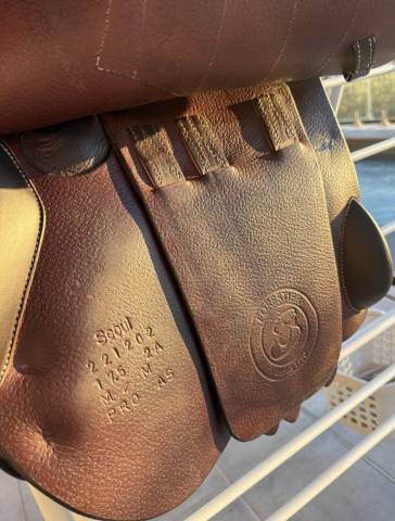 Sella da salto ostacoli Forestier  17.5" - 2022