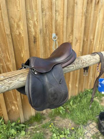 Sella mista Devoucoux  17.5" - 2016