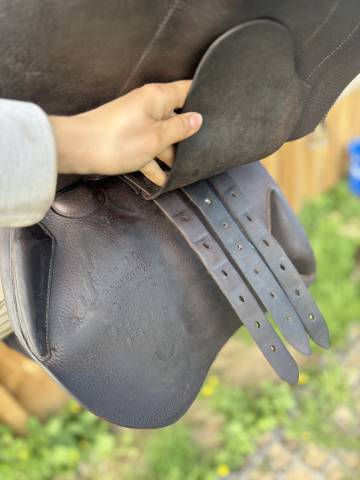 Sella mista Devoucoux  17.5" - 2016