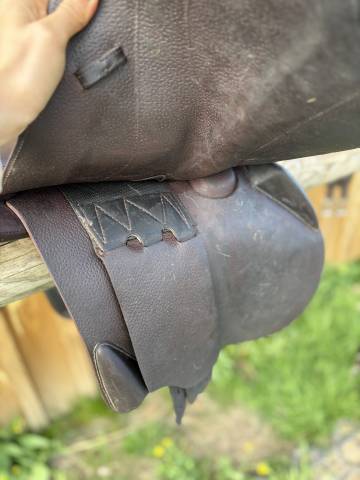 Sella mista Devoucoux  17.5" - 2016