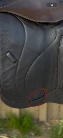 Sella mista Devoucoux  17.5" - 2016