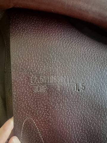Sella da salto ostacoli Amerigo  17.5" - 2017