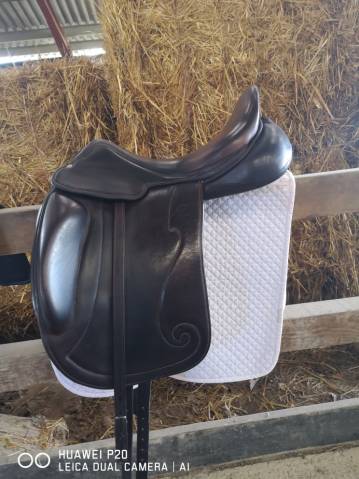 Sella da dressage  Sellerie de la C&ocirc;te Basque 17.5" - 2018