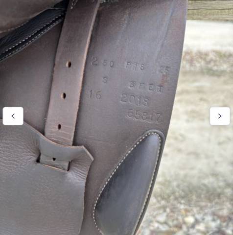 Sella da salto ostacoli Butet  18" - 2016